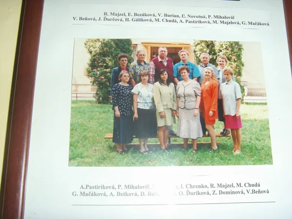 Prvé pôsobenie Zuzky v školstve - ZŠ Urmince, okolo roku 1998
